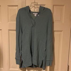 Athleta V-Neck Sweater in Blue